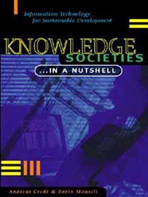 cover image of Knowledge Societies in a Nutshell